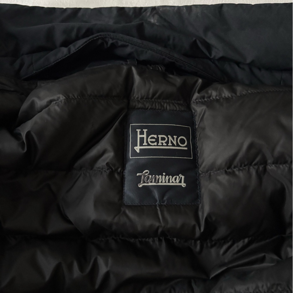 Herno Men's Navy Blue Trench Coat - Picture 2 of 6
